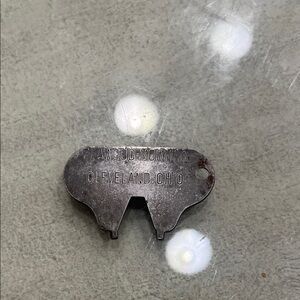 Vintage Golf Shoe Spike Key Fob